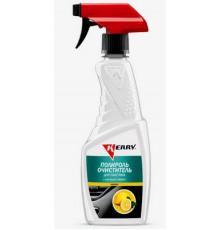 Полироль-очиститель пластика (лимон) 0,5л триггер KERRY матовый