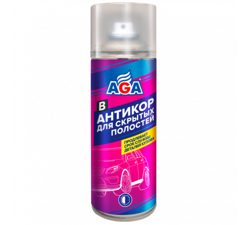 Антикор для скрытых полостей (аэрозоль) AGA 520 мл