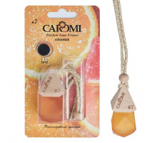Ароматизатор CAROMI бутылочка с дер. крышкой фруктовый 6мл (Сочный апельсин) #7 ~