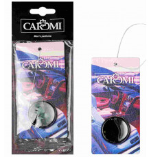 Ароматизатор CAROMI картонный с капсулой "Мембрана" (Мужской парфюм) 4мл