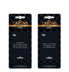 Ароматизатор CAROMI картонный "Ароматы успеха" ЭКЗОТИК ~