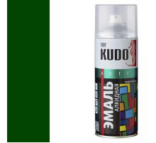 Краска универсальная зеленая RAL-6029 KUDO аэрозоль 520мл