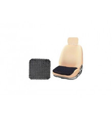 Накидка - коврик на сиденье Nova Bright деревянная массажная черная (42х42 см)