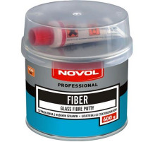 Шпатлевка NOVOL FIBER 0,6кг со стекловолокном