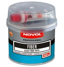 Шпатлевка NOVOL FIBER 0,6кг со стекловолокном