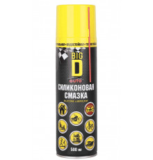 Смазка силиконовая "Big D" аэрозоль 500мл.