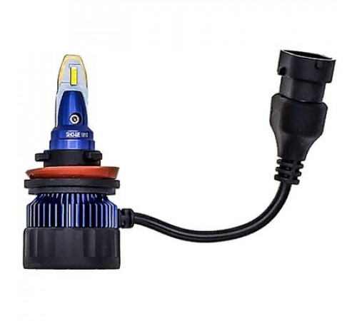 Лампы Sho-me G5 Lite светод H11 5000k 3600lm CSP-конвертор (к-т 2шт.) 12/24в полная замена галогена