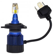 Лампы Sho-me G5 Lite светод. H4 5000k 3600lm CSP-конвертор (к-т 2шт.) 12/24в полная замена галогена