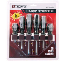 Набор отверток 06 шт. на держателе / THORVIK