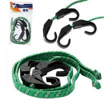 Резинки для крепления груза с пластиковыми крюками 0,8 м (2шт) Nova Bright