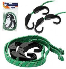 Резинки для крепления груза с пластиковыми крюками 0,8 м (2шт) Nova Bright