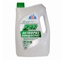 Антифриз (концентрат) зеленый, G12++ 5 кг AGA ЧЗ