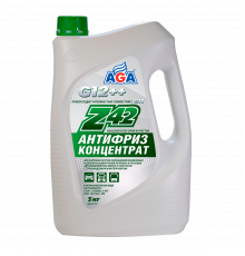 Антифриз (концентрат) зеленый, G12++ 5 кг AGA ЧЗ