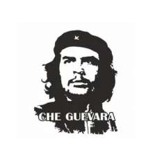 Наклейка круг "Че Гевара" 100х100мм