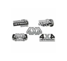 Наклейка "Внедорожник" (4х4), 230х120мм, ассорти 5 видов,