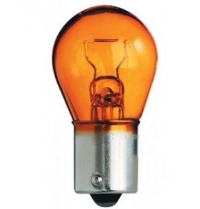 Лампа PY21W 24V желтая BAU15s Диалуч смещенный цоколь ЛЧ317