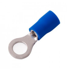 Контакт под болт  изолированный D8,4мм 1,5-2,5мм² синий  10 штук REXANT