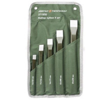 Набор зубил 5предм. (12х125,15х150,18х175,22х200,25х250мм) ДТ