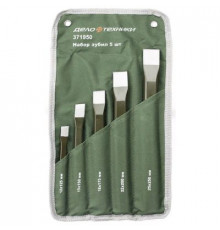Набор зубил 5предм. (12х125,15х150,18х175,22х200,25х250мм) ДТ