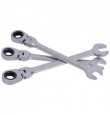 Ключ комбинированный трещоточный шарнирный 8мм ДТ