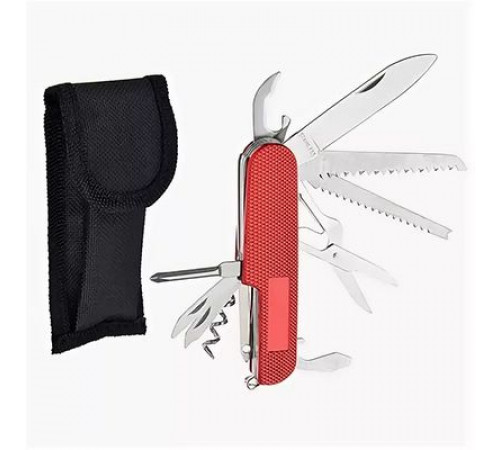 Нож перочинный 12см,многофункциональный,нерж. Чингисхан