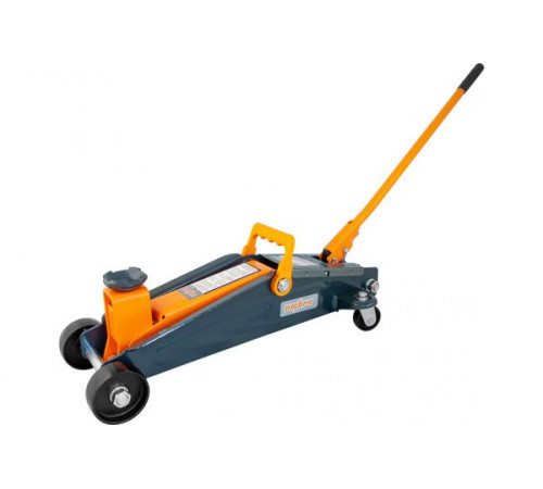 Домкрат гидравлический подкатной 3т с увеличенной высотой подъема 192-533 мм / OMBRA