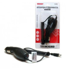 Зарядка в прикуриватель microUSB REXANT 1,2м  (1000mA)