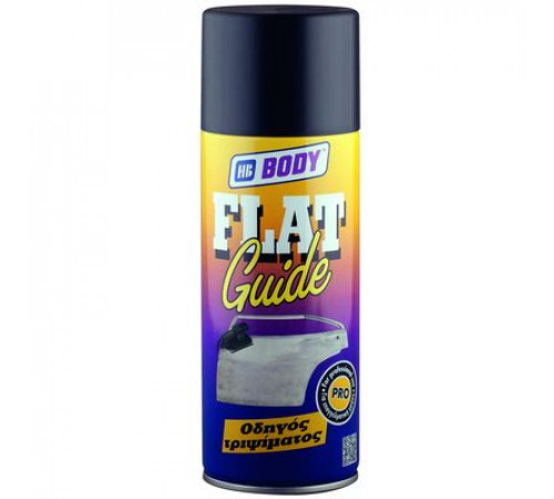 Грунт BODY FLAT проявочный аэрозоль 400мл чёрный