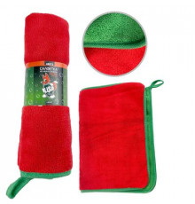 Салфетка из суперплотной микрофибры для сушки и полировки "Li-Sa" 32х43см, плотность 800г/м2 (LS0107