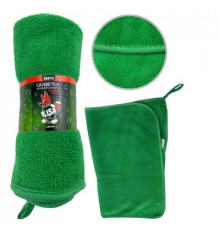 Салфетка из суперплотной микрофибры для сушки и полировки "Li-Sa" 40х60см, плотность 500г/м2 (LS0104