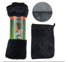 Салфетка из суперплотной микрофибры для чистки, сушки и полировки кузова "Li-Sa" 32х43см, LS0112