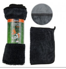 Салфетка из суперплотной микрофибры для чистки, сушки и полировки кузова "Li-Sa" 32х43см, LS0112