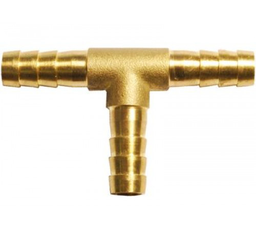 Наконечник - переходник T-образный Ф 08мм  елочка МАЯКАВТО