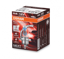 Лампа H4 12V 60/55W P43t +150% 4050К OSRAM