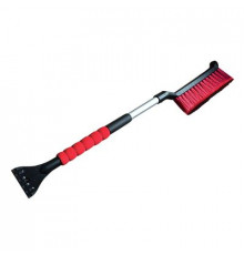 Щетка для снега телескопическая  со скребком 48-63 см. ZIPOWER