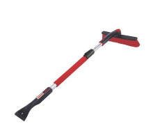 Щетка для снега телескопическая  со скребком 99-127 см. ZIPOWER
