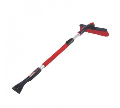 Щетка для снега телескопическая  со скребком 99-127 см. ZIPOWER