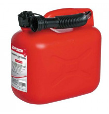Канистра для топлива 5л. Цвет - красный. ZIPOWER