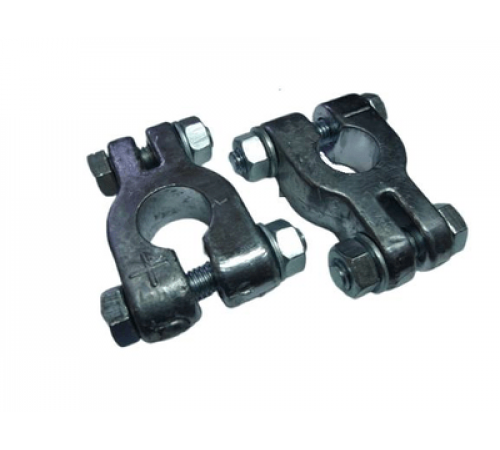 Клеммы АКБ (свинец,с горизонтальной шпилькой М8,к-т-2шт) Диалуч