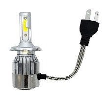 Лампы Sho-me G6 Lite светод. H4 5000k 3600lm CSP-конвертор (к-т 2шт.) 12/24в для линз фар или д/св