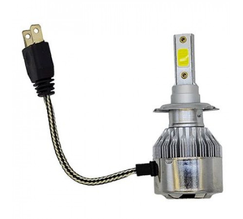 Лампы Sho-me G6 Lite светод. H7 5000k 3600lm CSP-конвертор (к-т 2шт.) 12/24в для линз фар или д/св