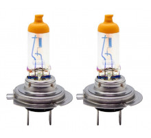 Лампы H11 12V 55W PGS19-2 2700K к-т GOLD Диалуч желтый свет ЛЧ411-G2