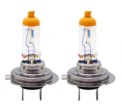 Лампы H11 12V 55W PGS19-2 2700K к-т GOLD Диалуч желтый свет ЛЧ411-G2