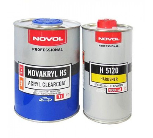 ЛАК NOVOL HS + отвердитель 1л+0,5л. 2+1