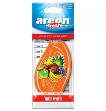 Ароматизатор AREON бумажный CLASSIC REFRESHMENT Tutti Frutti (Тутти Фрутти) ~