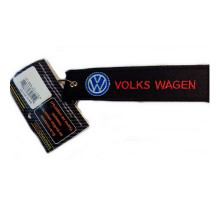Брелок ткань, вышивка Вольксваген 13*3см BMV 027
