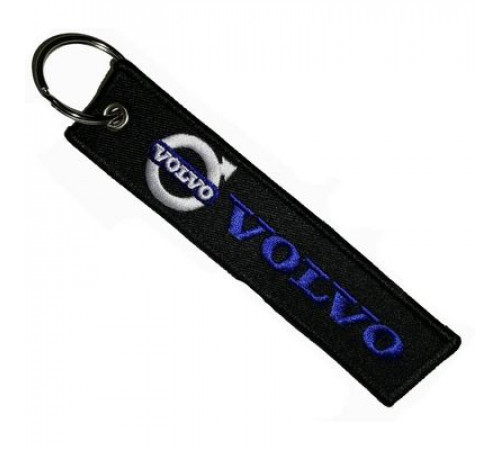 Брелок ткань, вышивка Вольво 13*3см BMV 037