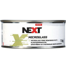 Шпатлевка NOVOL NEXT MICROGLASS  с микро стекловолокном (1,0 кг)