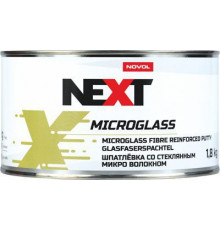Шпатлевка NOVOL NEXT MICROGLASS  с микро стекловолокном (1,8 кг)