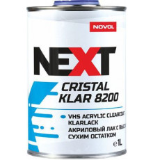 Лак акриловый NOVOL NEXT CRISTAL KLAR 8200 бесцветный VHS 2+1 (1,0 л)+отв. 8200 0,5 л